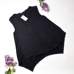 NWT HIPPIE ROSE Black Tank Top - Size XL super comfy